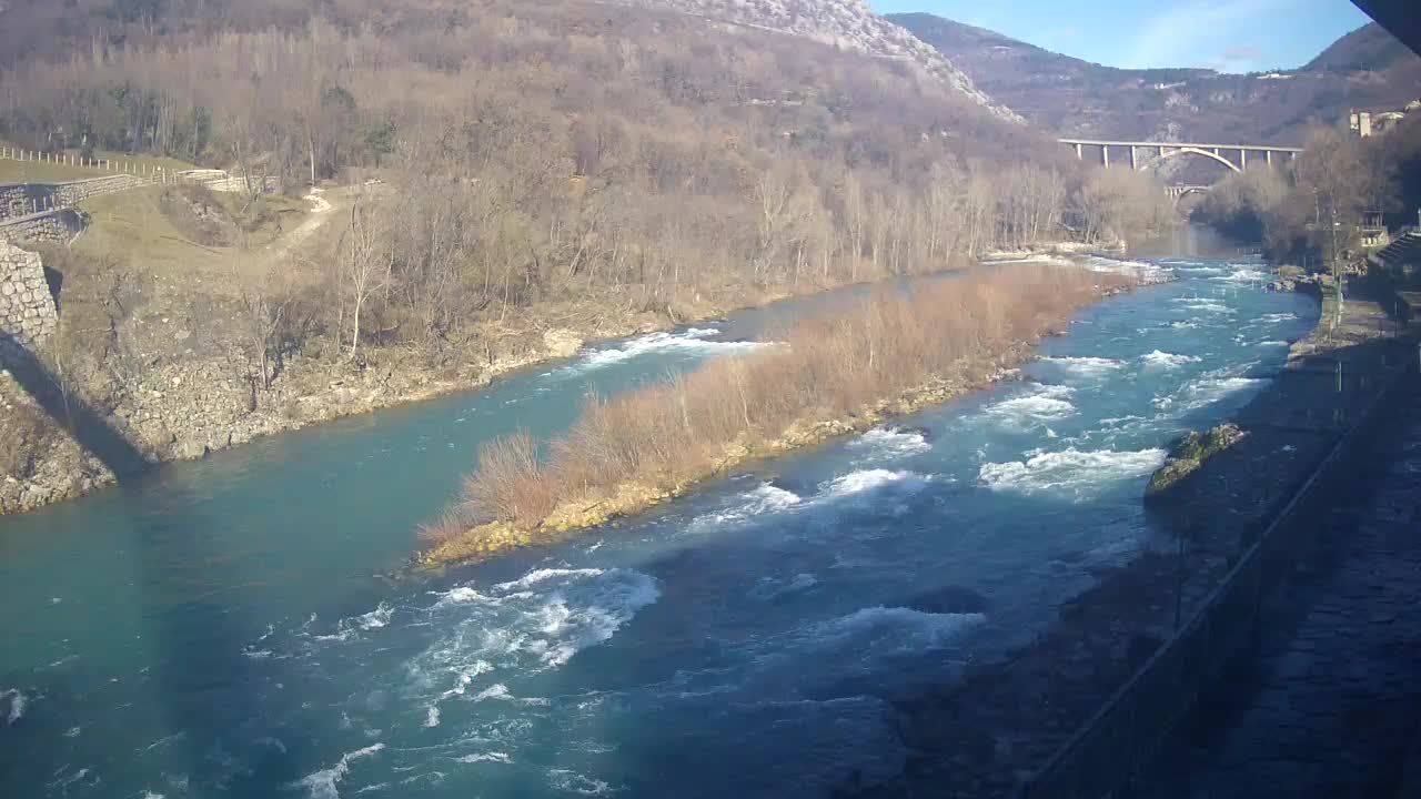 Soča River at Solkan Kayak Center