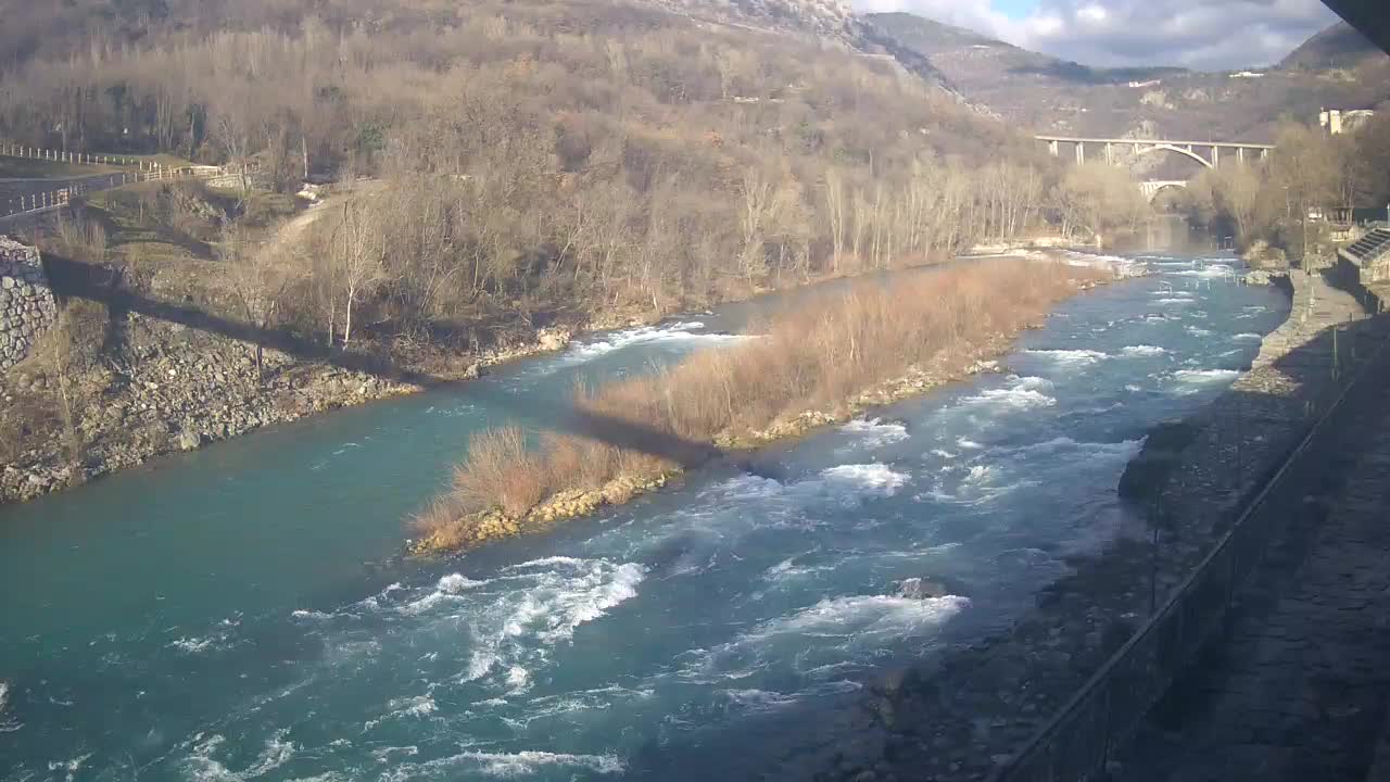 Soča River at Solkan Kayak Center