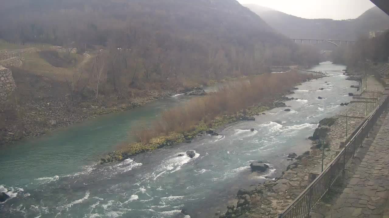 Soča River at Solkan Kayak Center