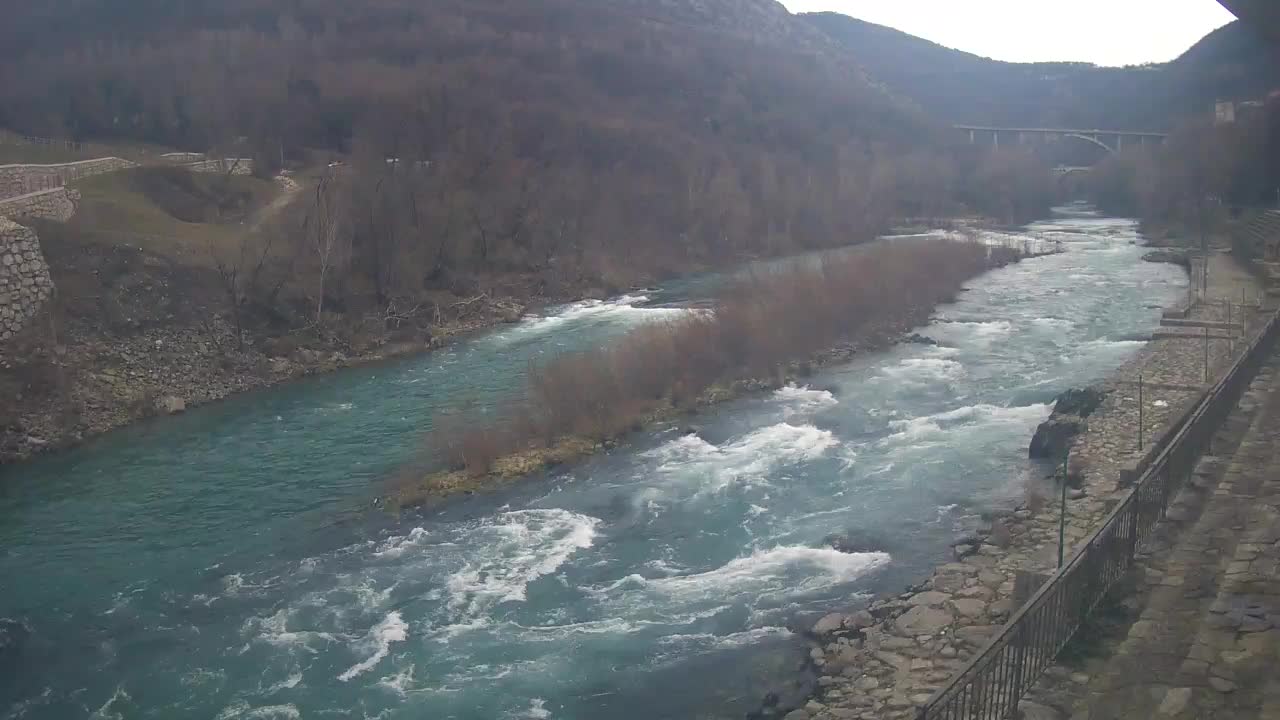 Soča River at Solkan Kayak Center