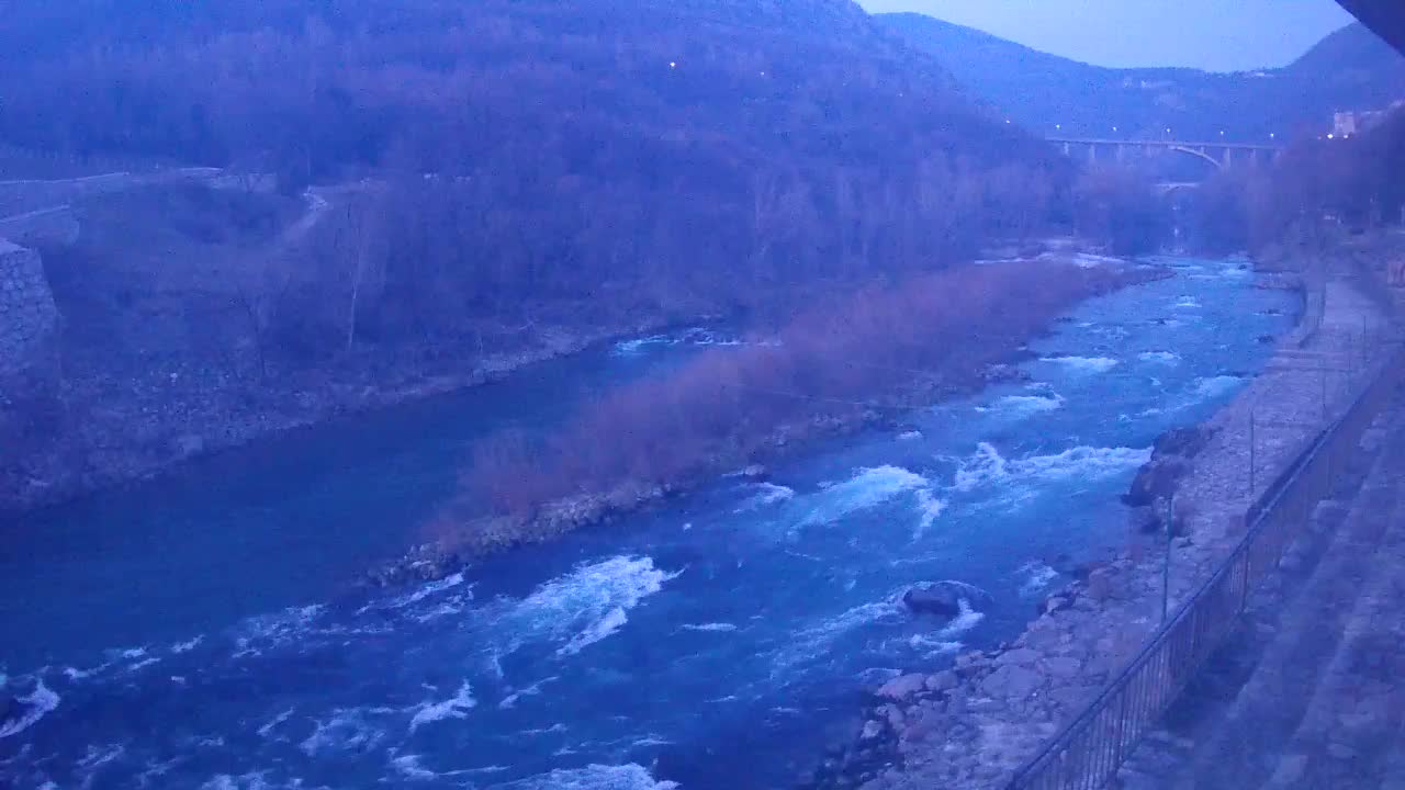 Soča River at Solkan Kayak Center