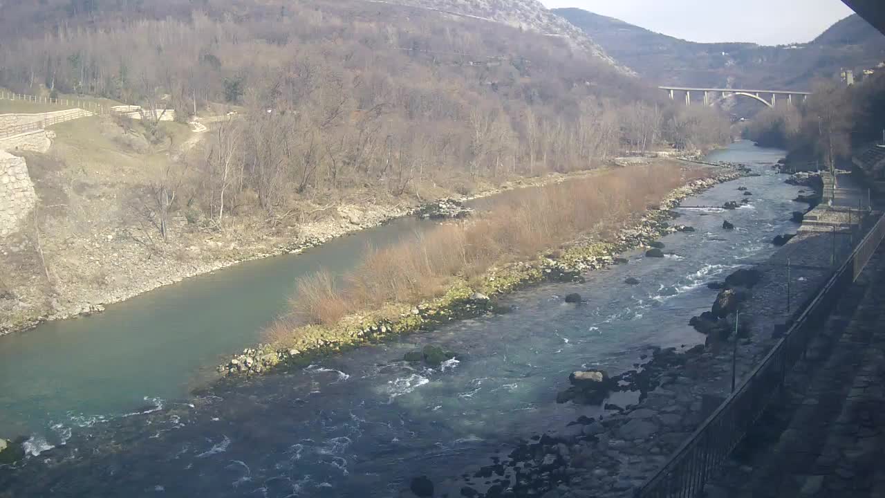 Soča River at Solkan Kayak Center