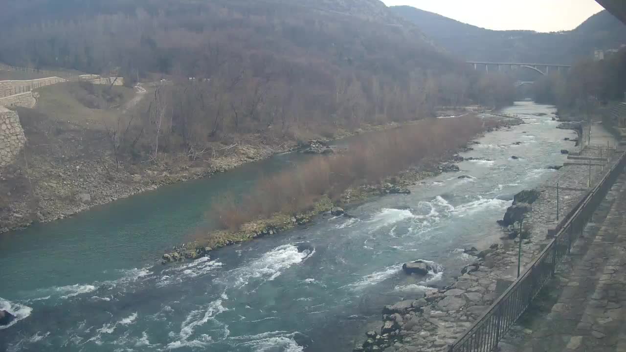 Soča River at Solkan Kayak Center