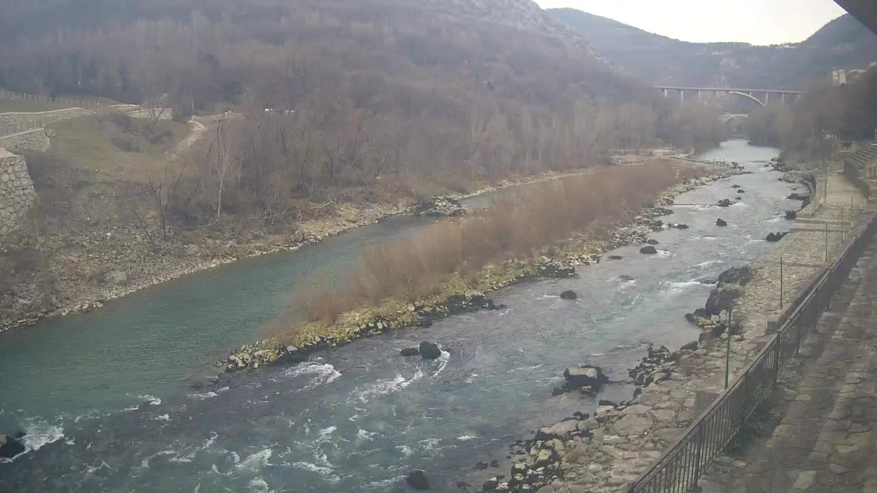 Soča River at Solkan Kayak Center