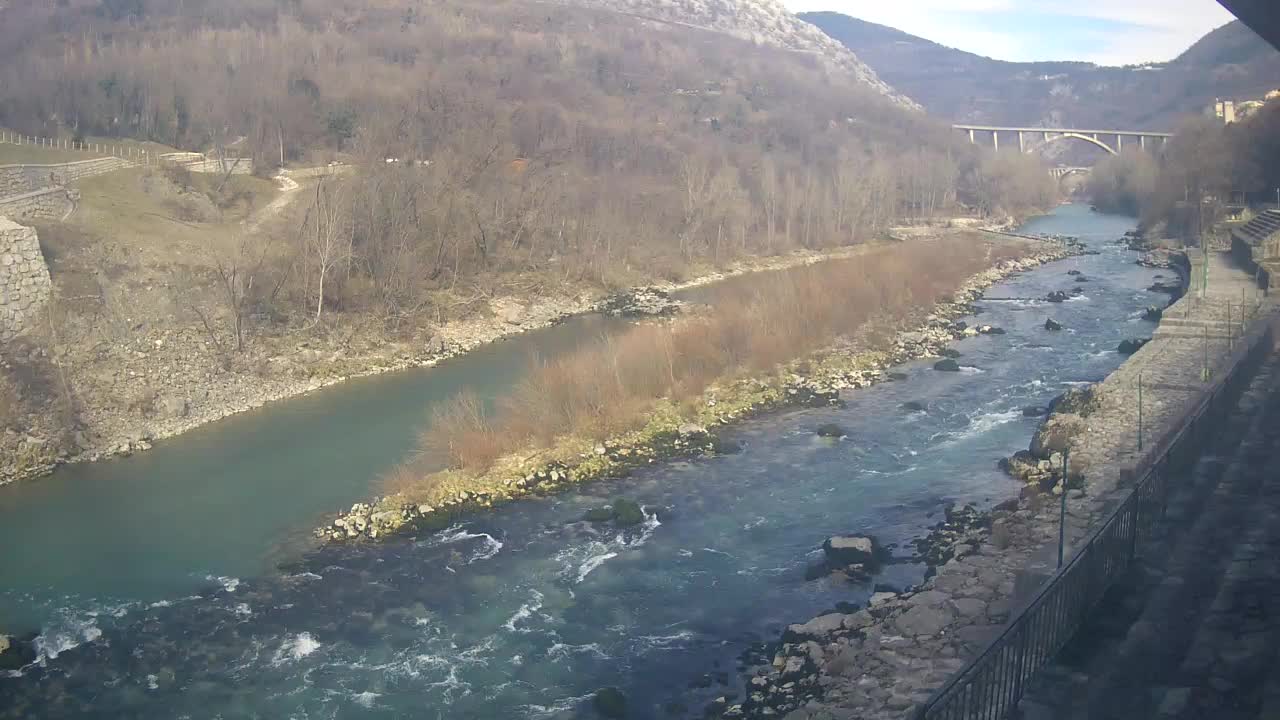 Soča River at Solkan Kayak Center