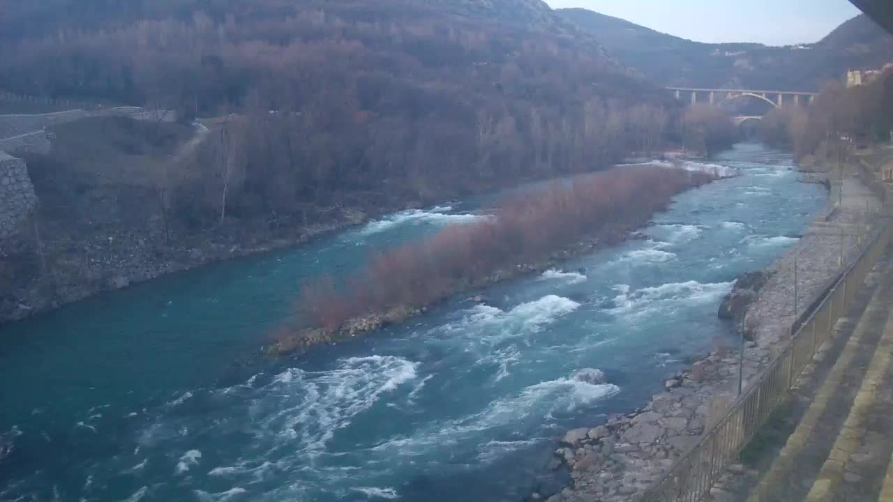 Soča River at Solkan Kayak Center