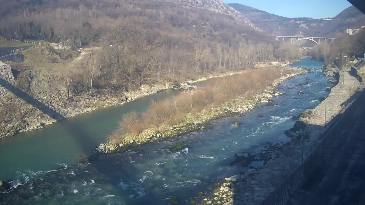 Soča River at Solkan Kayak Center