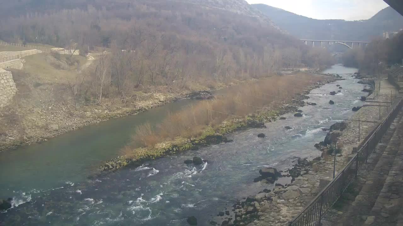 Soča River at Solkan Kayak Center