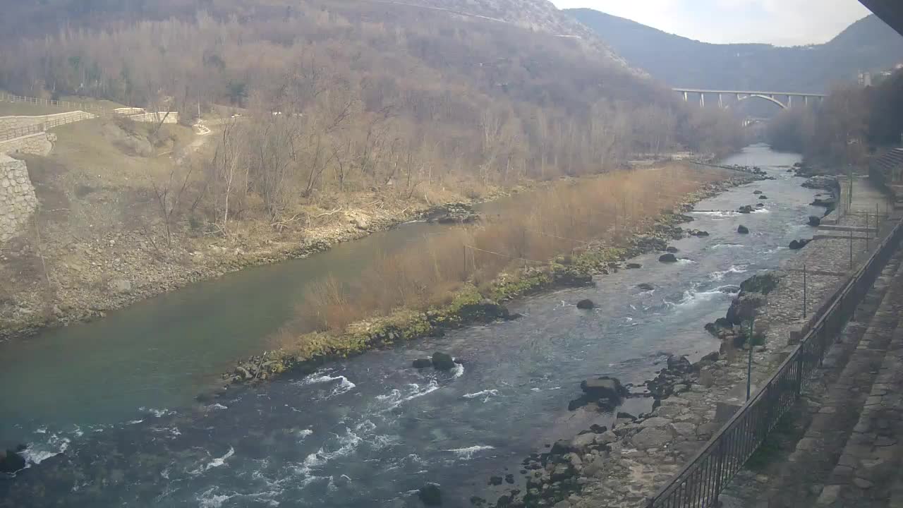 Soča River at Solkan Kayak Center