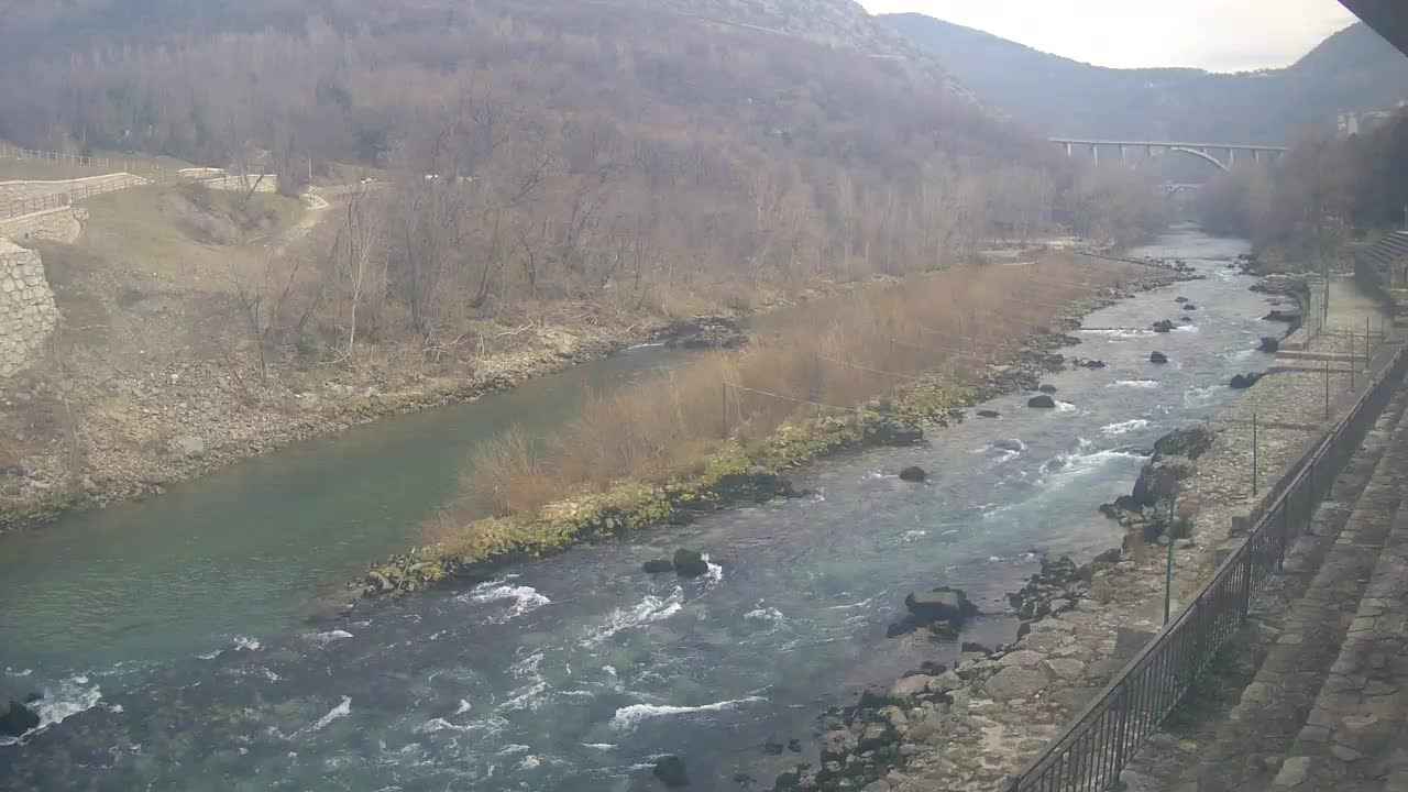 Soča River webcam at Solkan Kayak Center