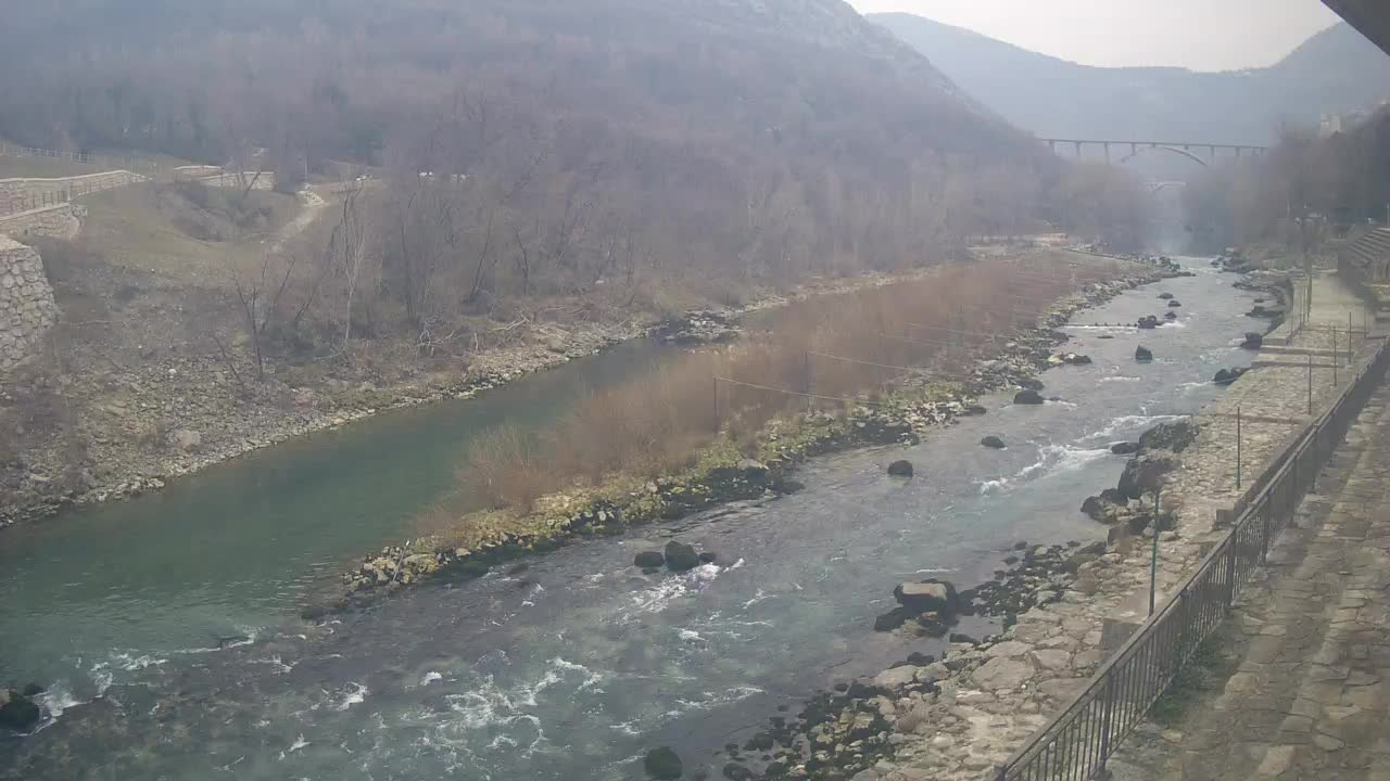 Soča River at Solkan Kayak Center