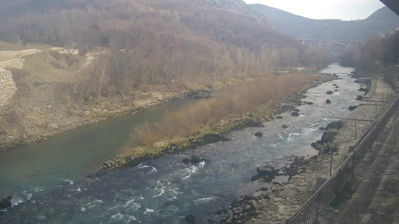 Soča River at Solkan Kayak Center