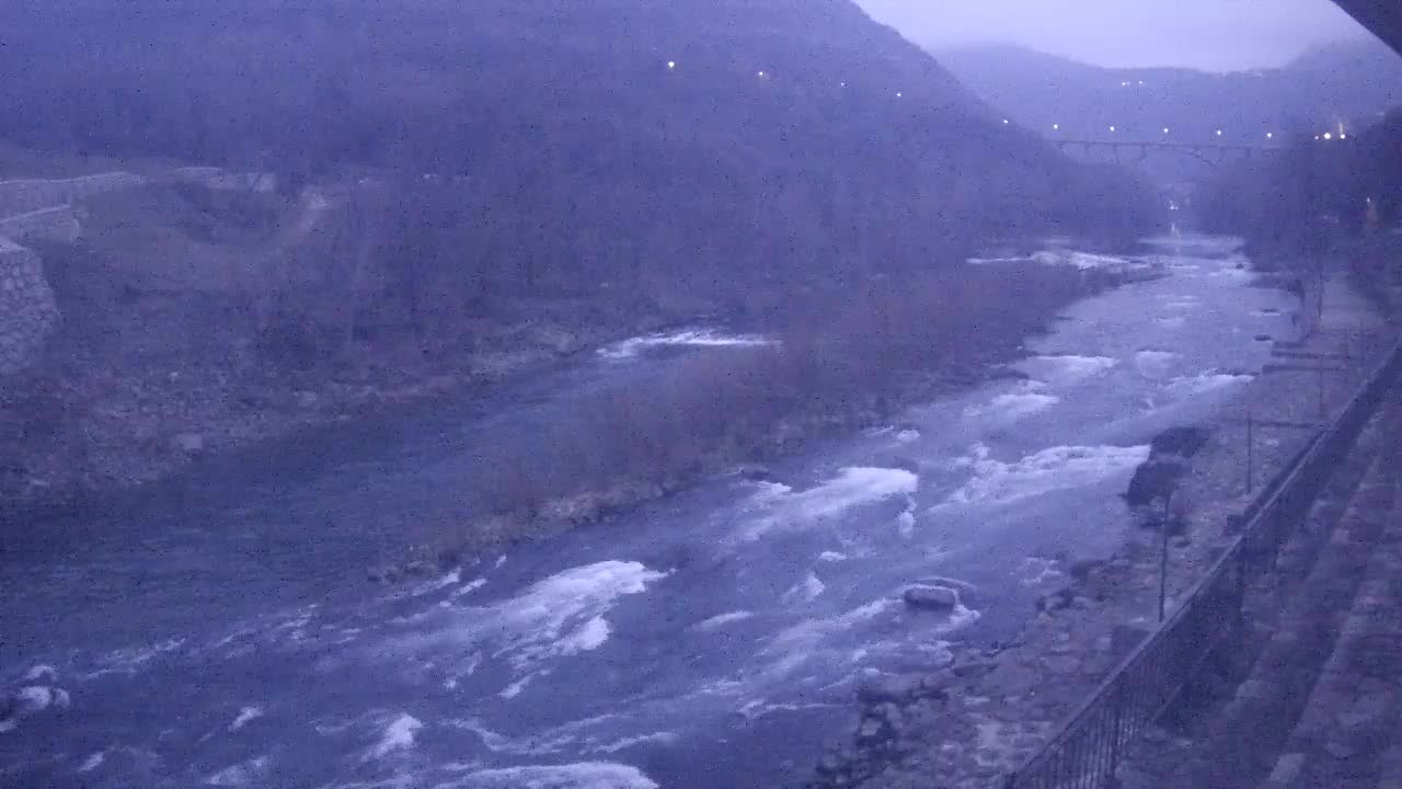 Soča River at Solkan Kayak Center