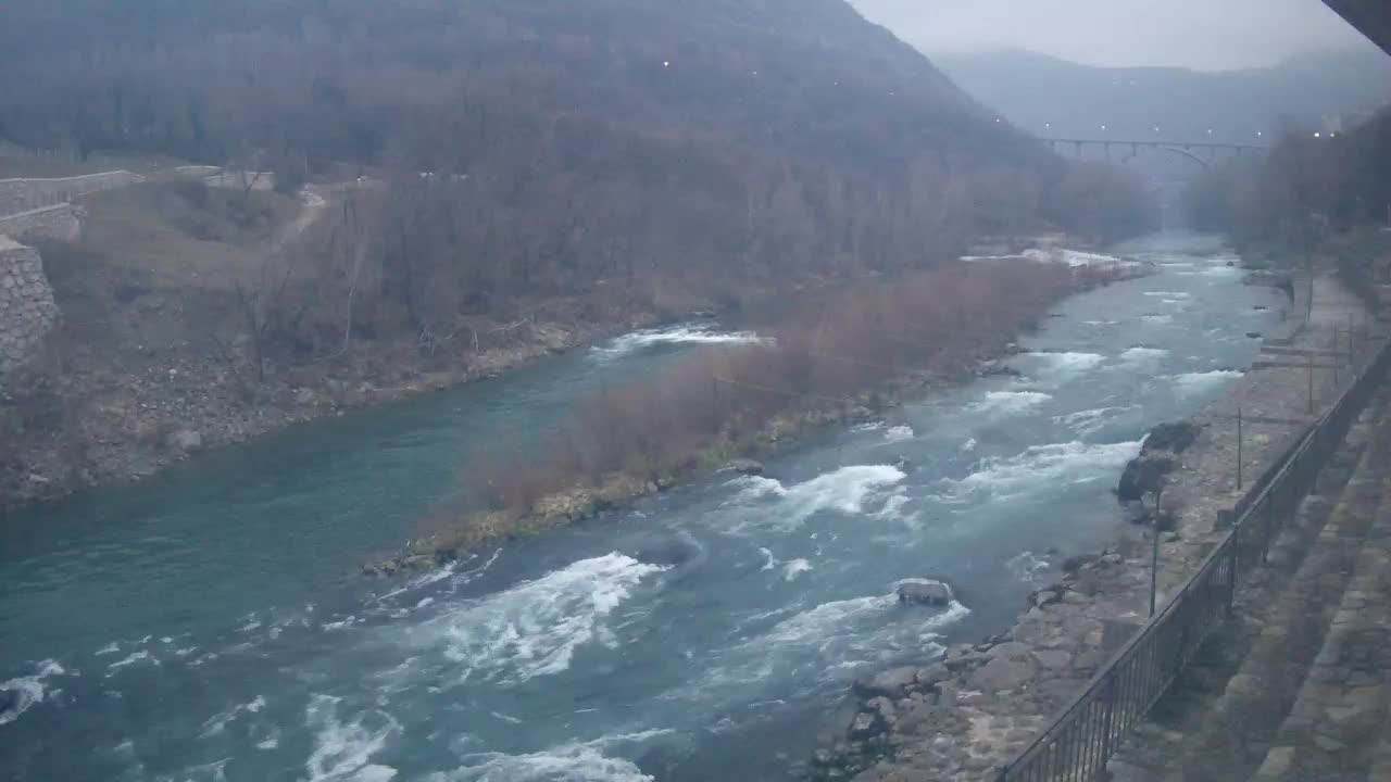 Soča River at Solkan Kayak Center