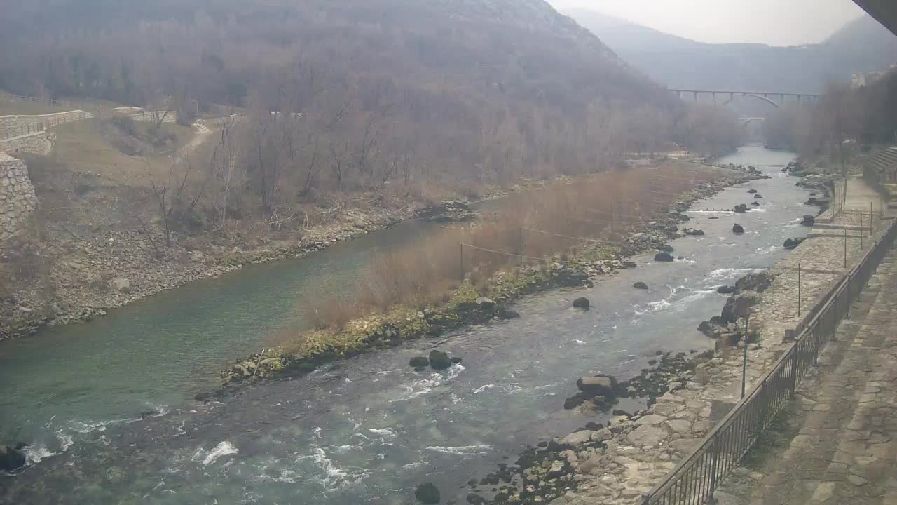 Soča River webcam at Solkan Kayak Center