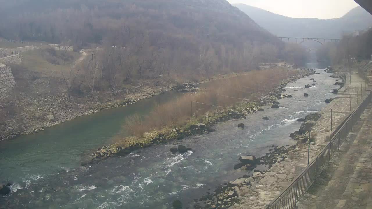 Soča River at Solkan Kayak Center