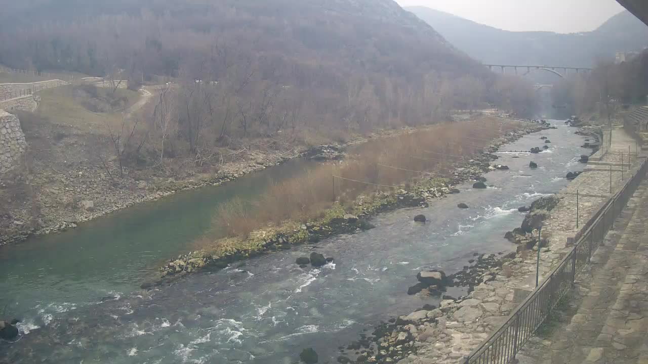 Soča River webcam at Solkan Kayak Center