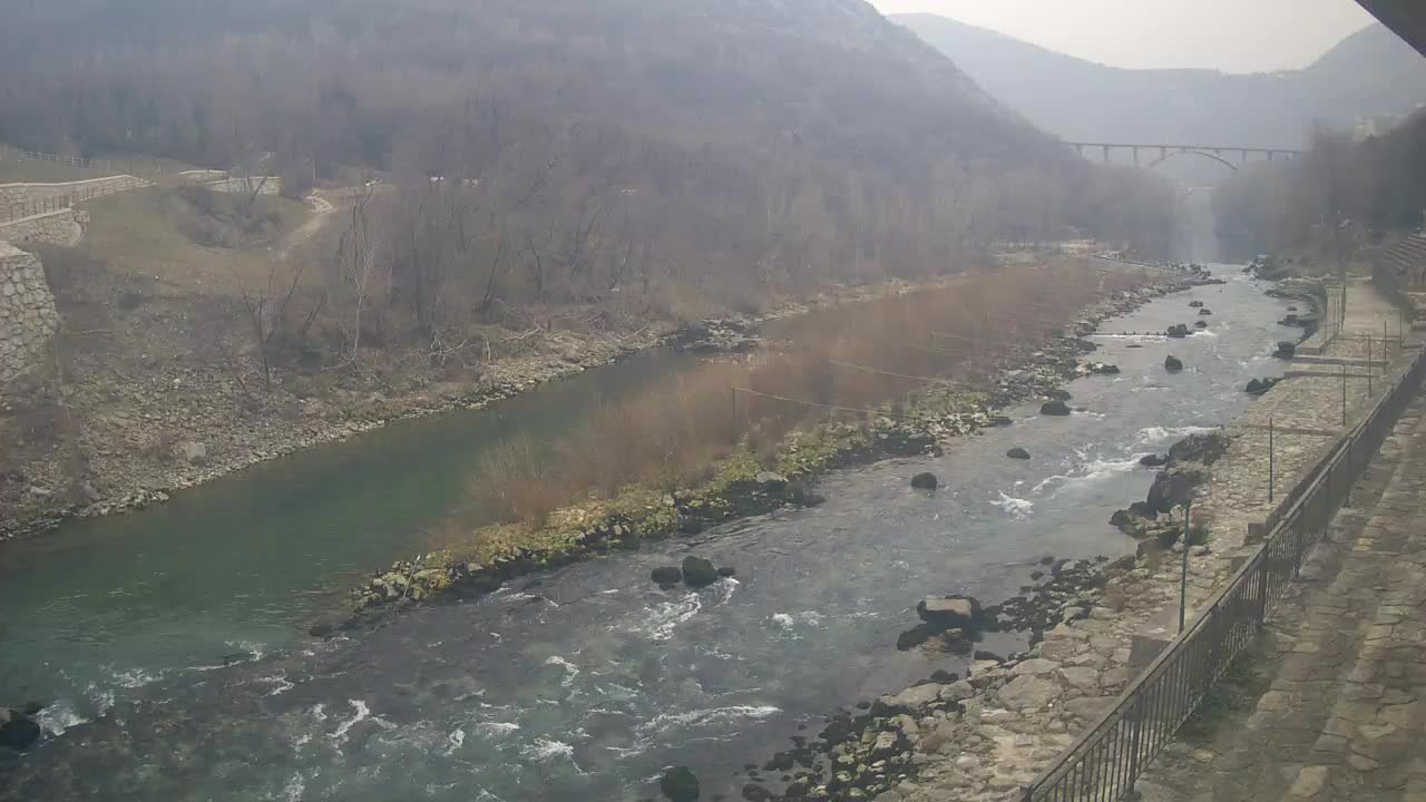 Soča River at Solkan Kayak Center