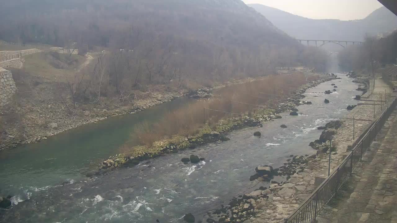 Soča River at Solkan Kayak Center