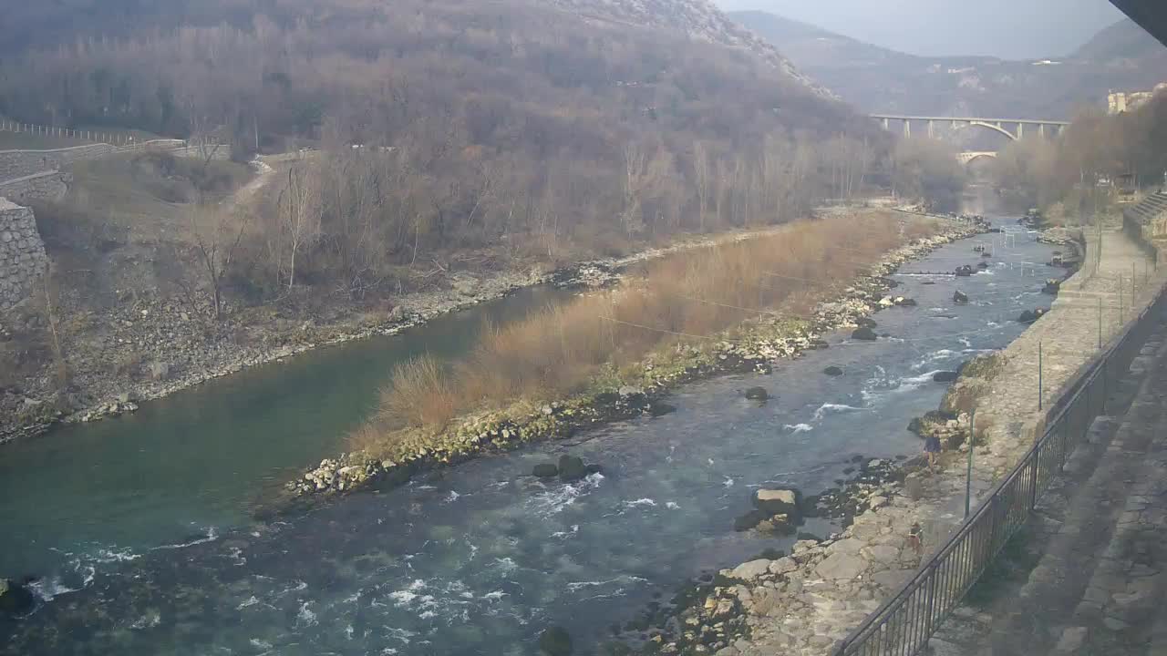 Soča River at Solkan Kayak Center