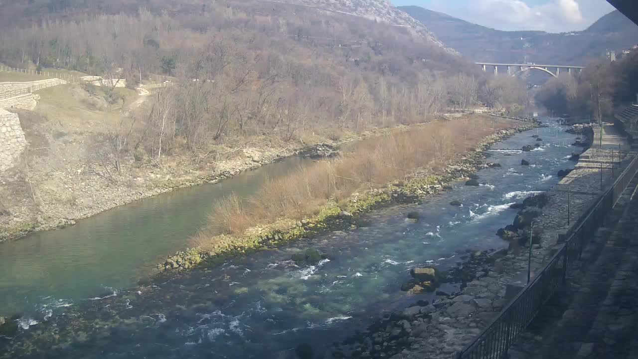 Soča River at Solkan Kayak Center