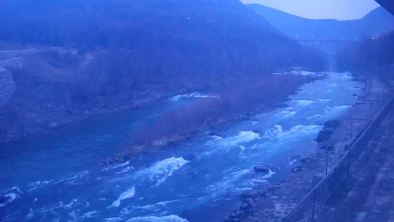 Soča River at Solkan Kayak Center