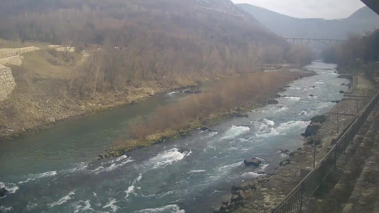 Soča River at Solkan Kayak Center