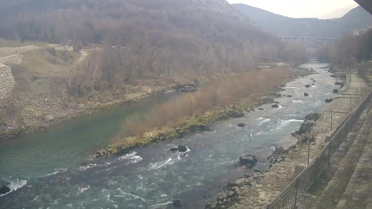 Soča River at Solkan Kayak Center