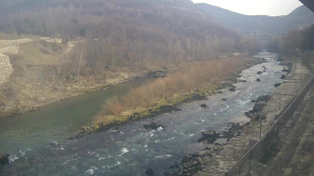 Soča River at Solkan Kayak Center