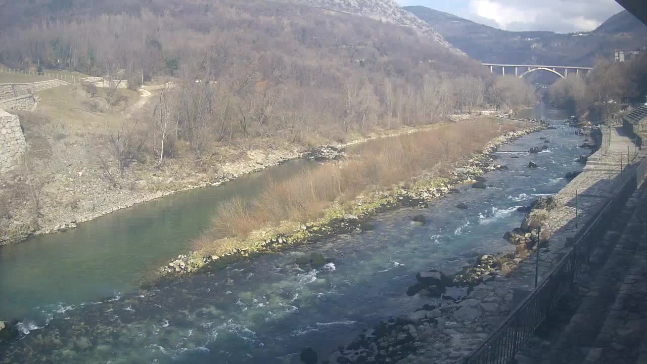 Soča River at Solkan Kayak Center