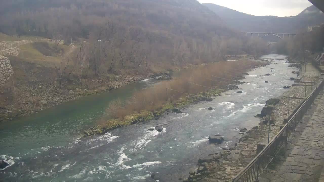 Soča River at Solkan Kayak Center