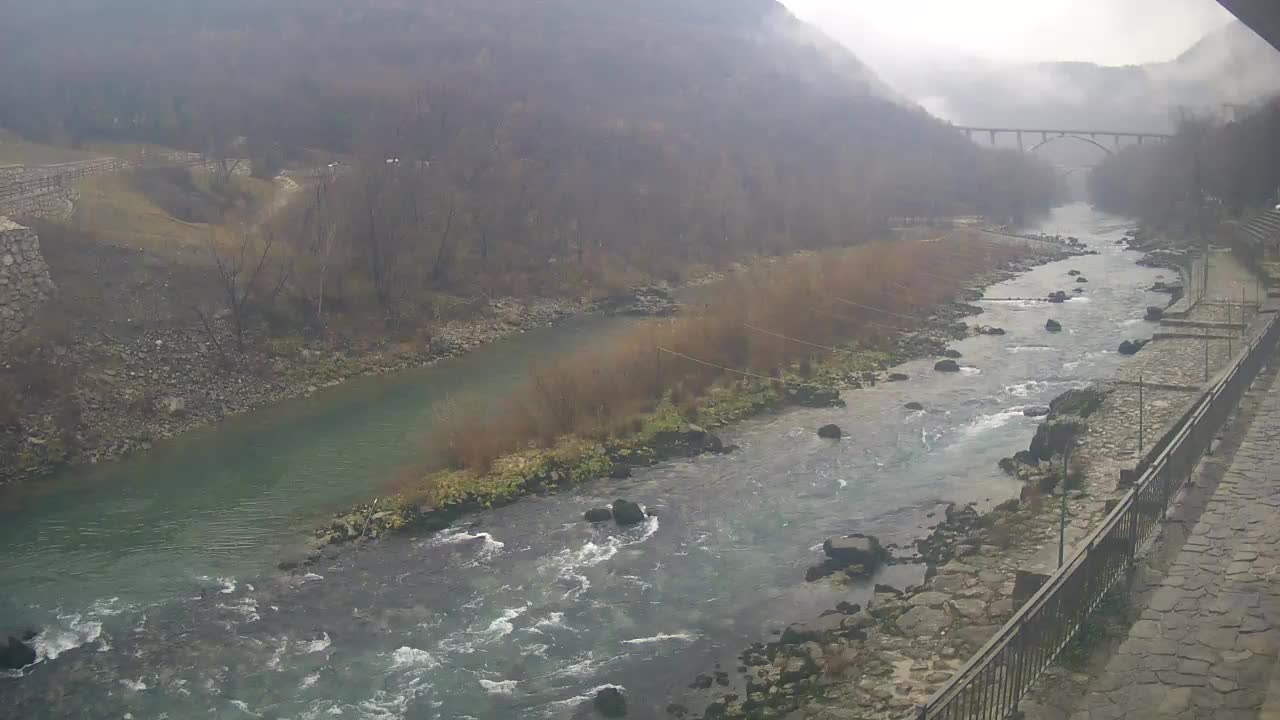 Soča River at Solkan Kayak Center