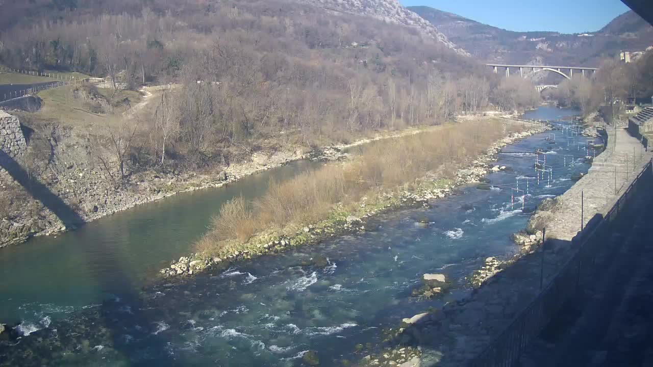 Soča River at Solkan Kayak Center