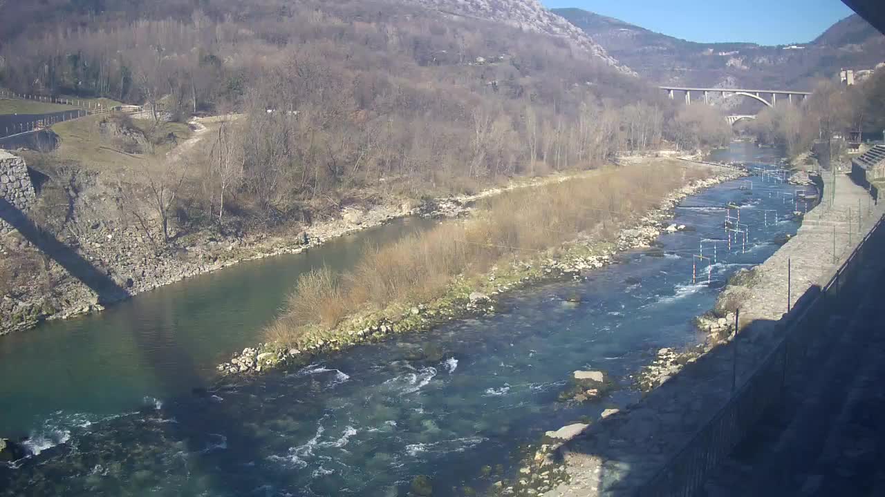 Soča River at Solkan Kayak Center