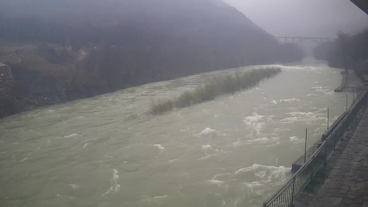 Soča River at Solkan Kayak Center