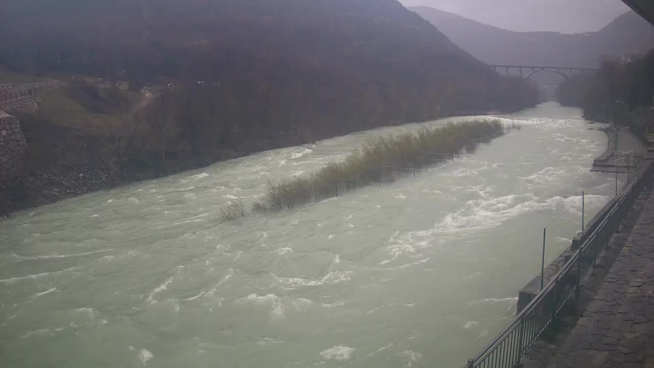 Soča River at Solkan Kayak Center