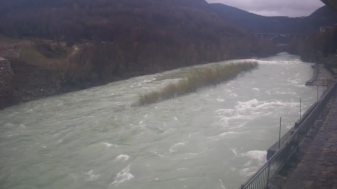 Soča River at Solkan Kayak Center