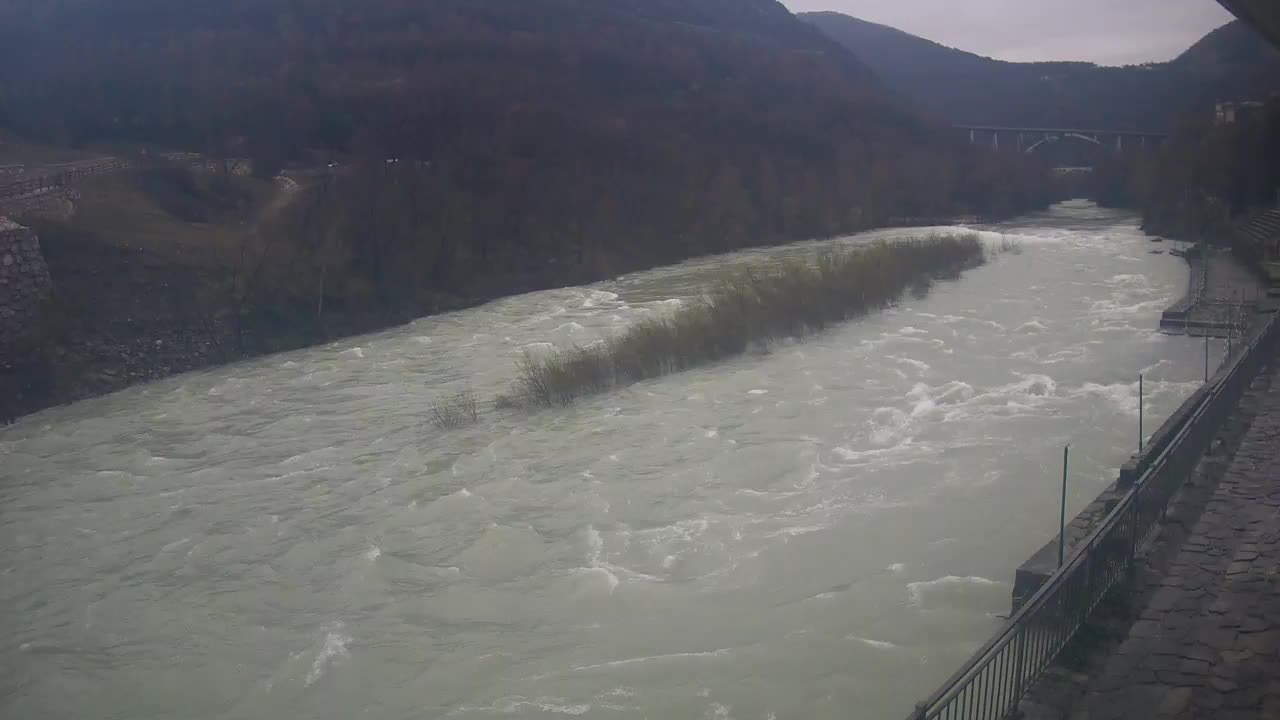 Soča River at Solkan Kayak Center