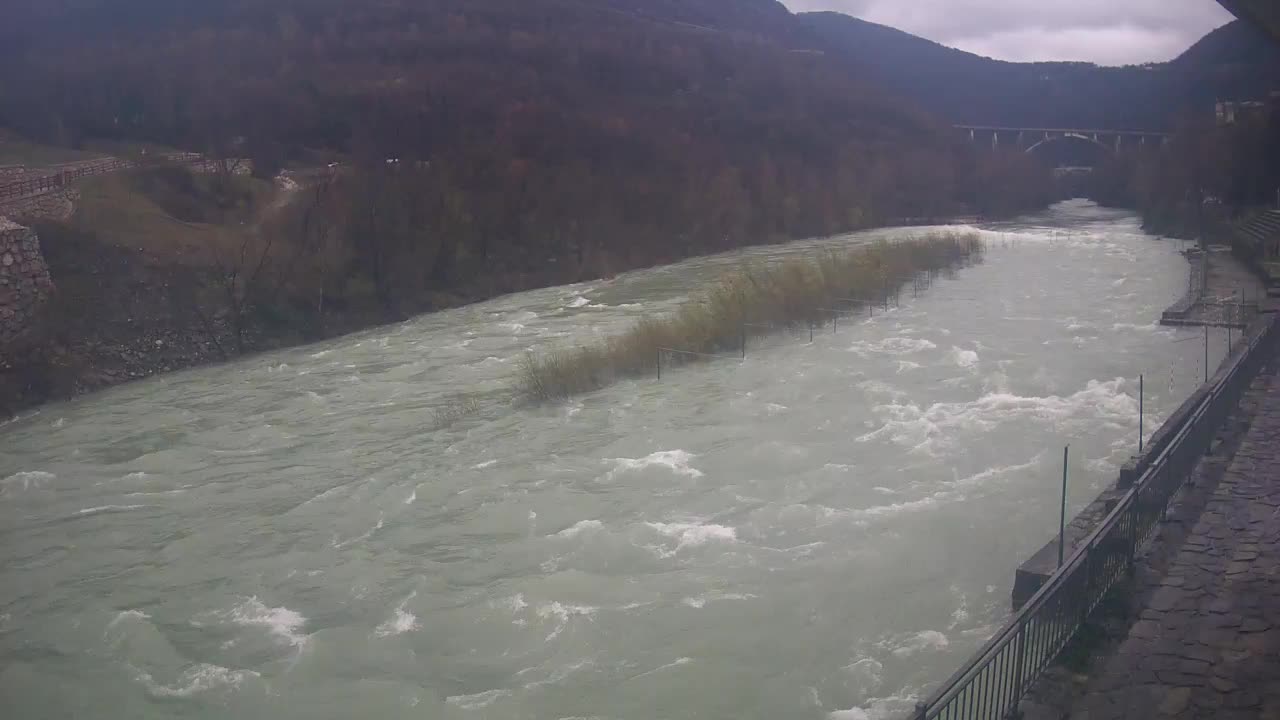 Soča River at Solkan Kayak Center