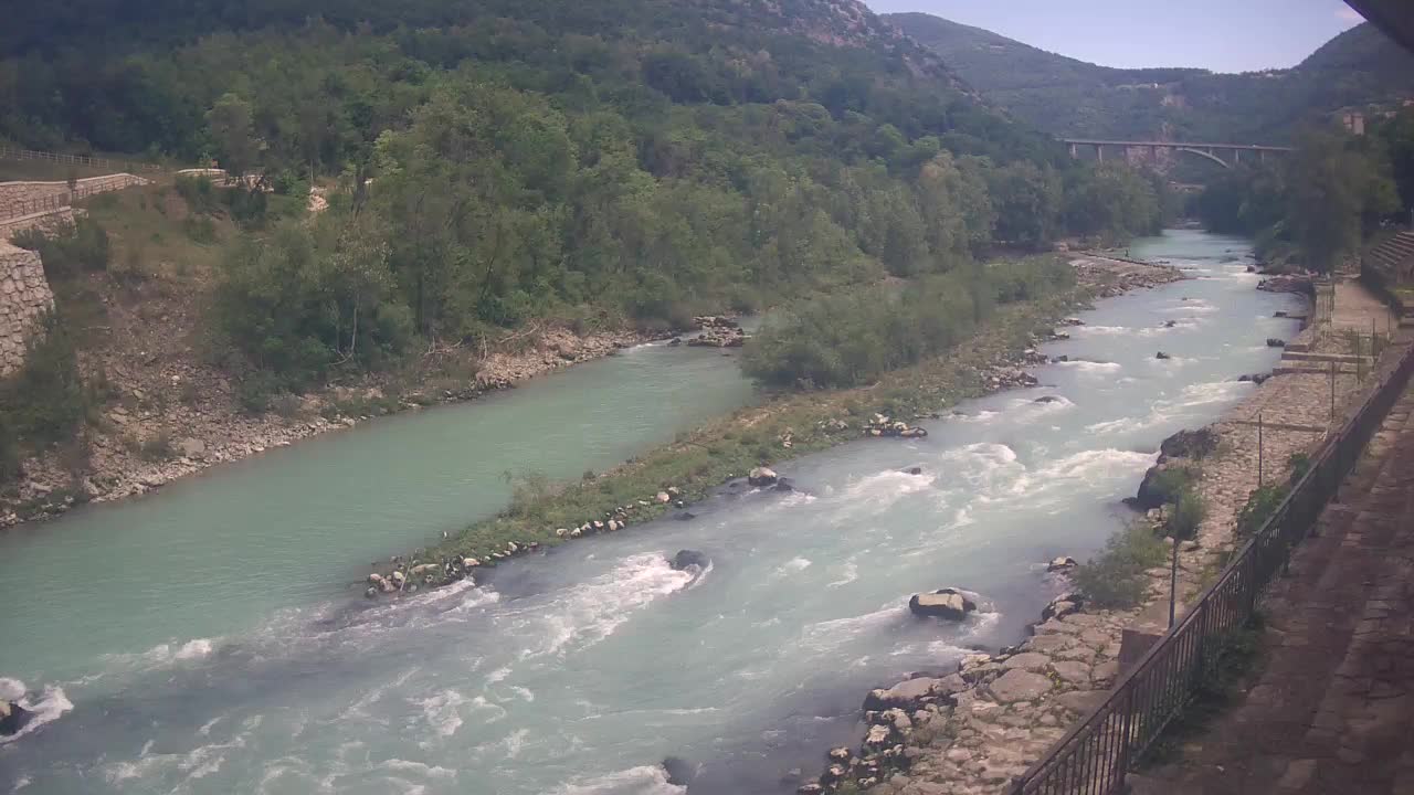 Soča River at Solkan Kayak Center