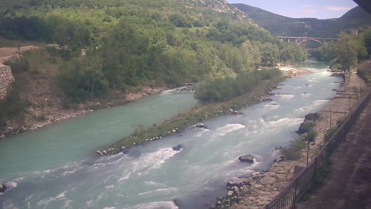 Soča River at Solkan Kayak Center