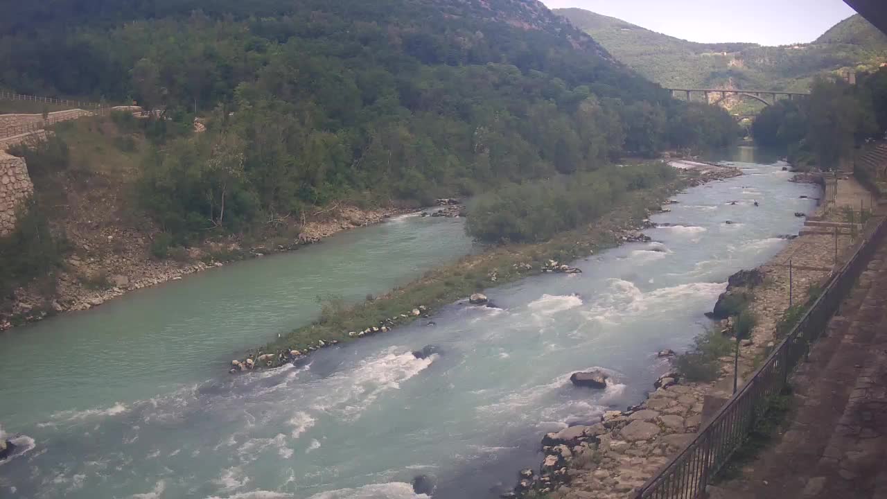 Soča River at Solkan Kayak Center