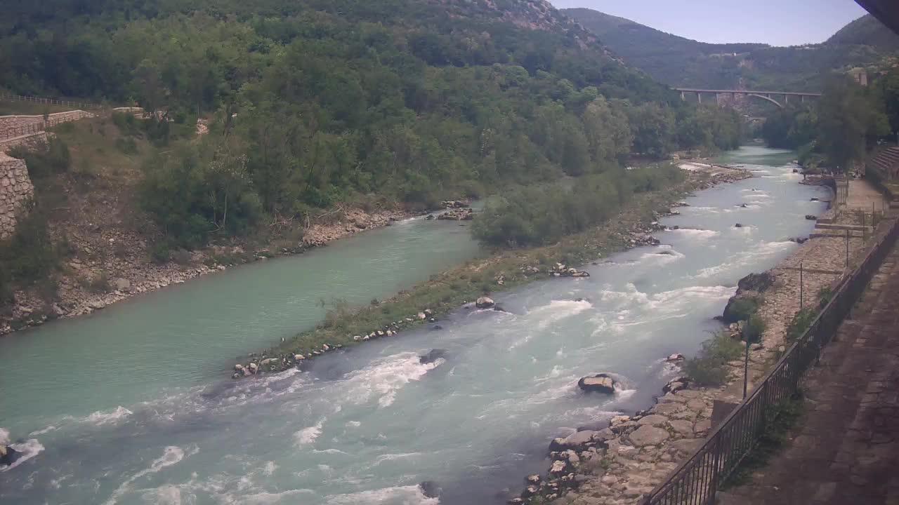 Soča River at Solkan Kayak Center
