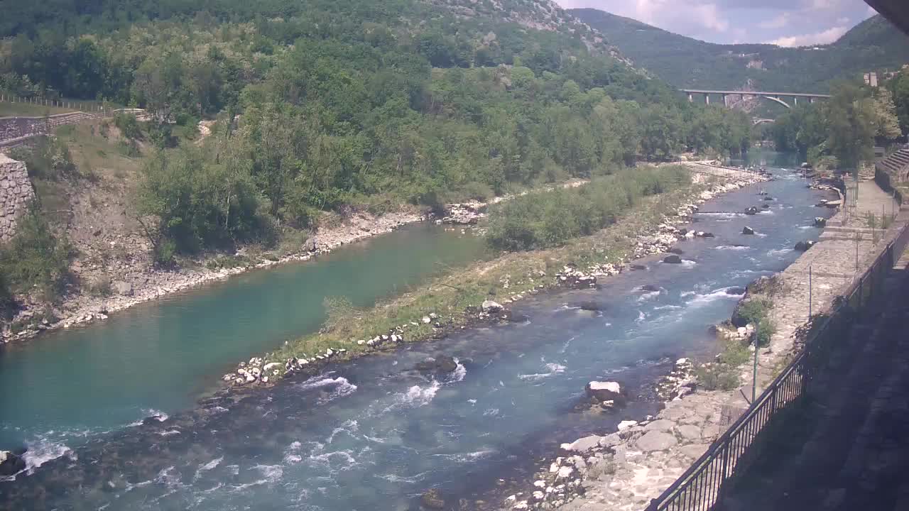 Soča River at Solkan Kayak Center