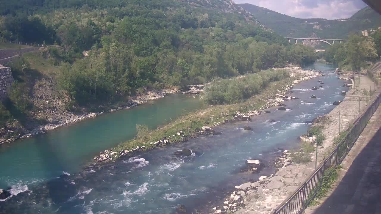 Soča River at Solkan Kayak Center