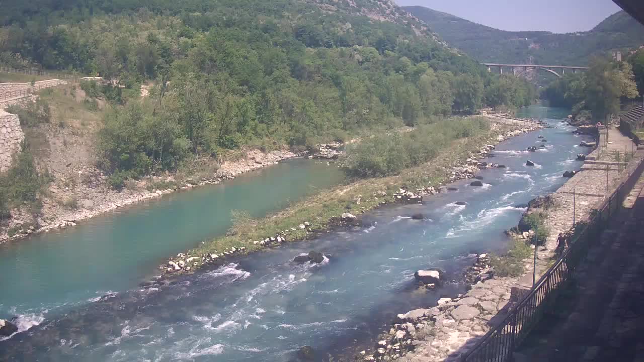 Soča River at Solkan Kayak Center
