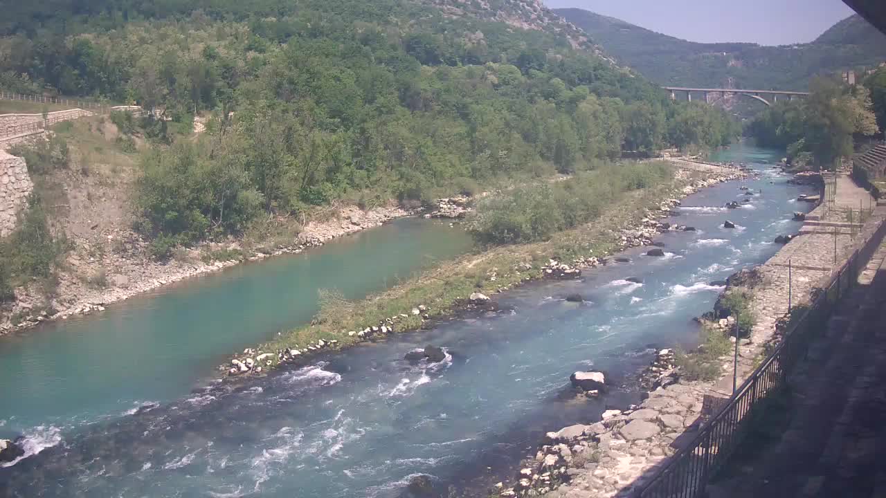 Soča River at Solkan Kayak Center