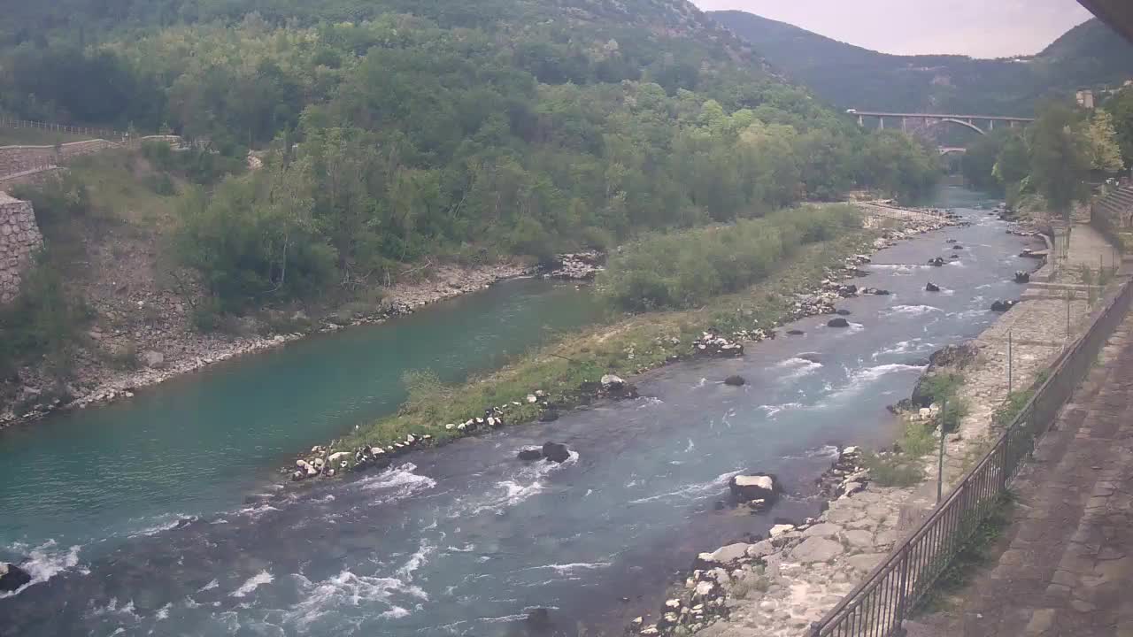Reka Soča pri Solkanu Kajak Center