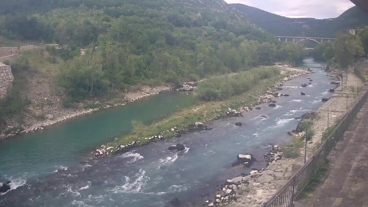 Reka Soča pri Solkanu Kajak Center