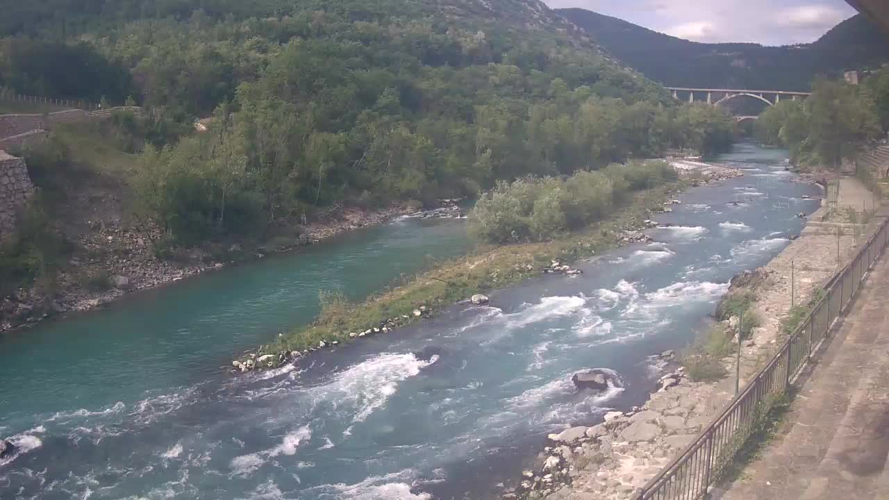 Soča River at Solkan Kayak Center